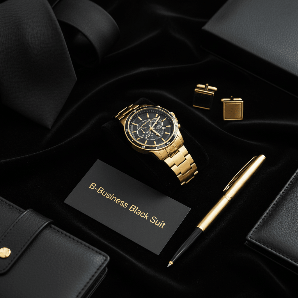 B-Business Black Suit