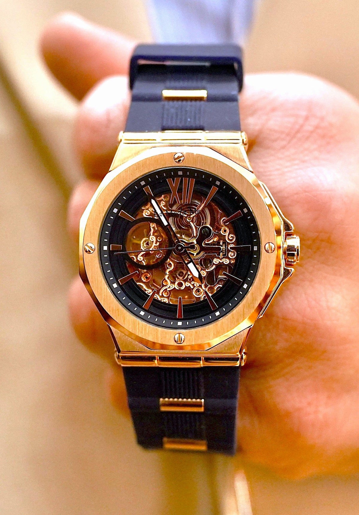 Blue Mirage of the Gulf Watch - Premium Luxury Timepiece