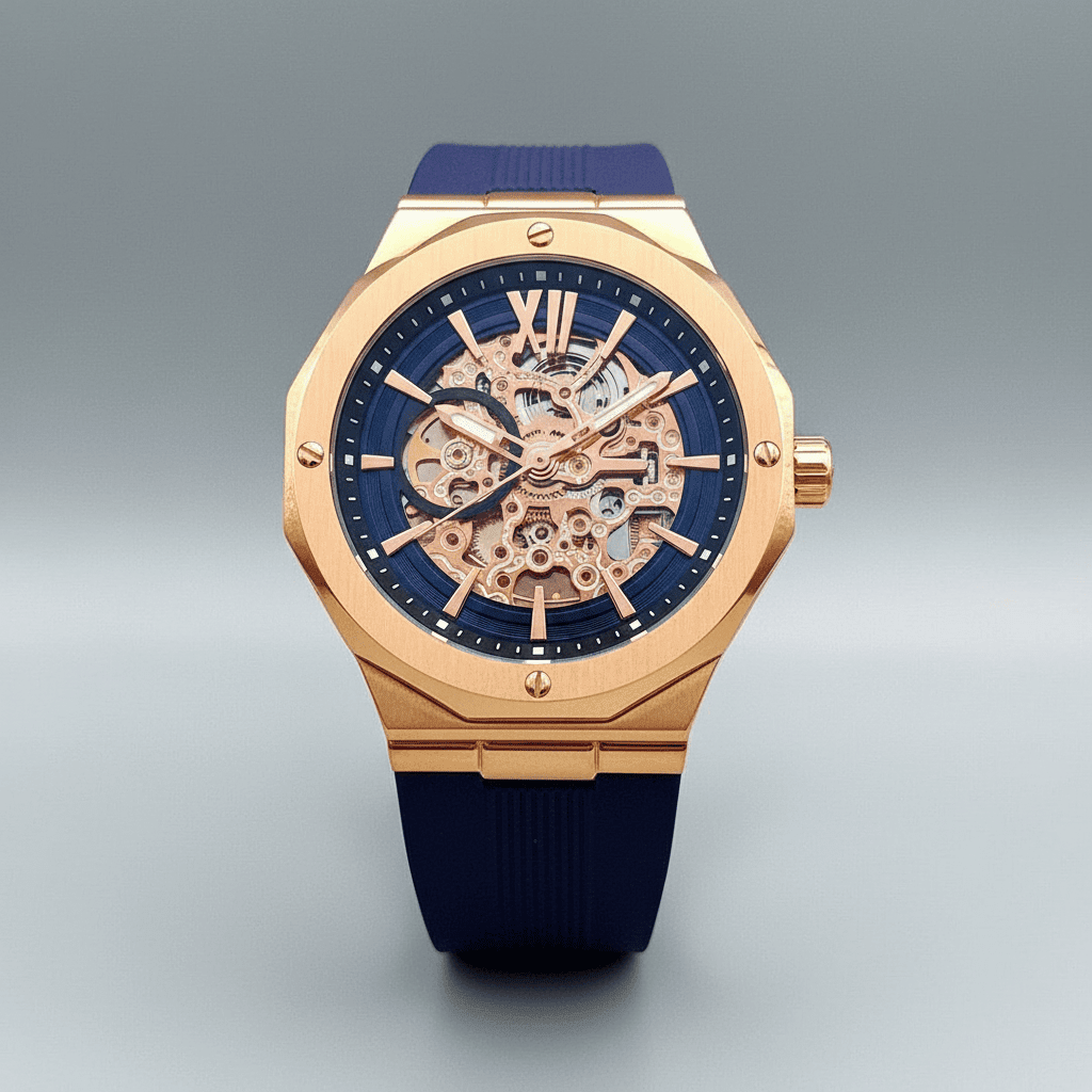 Blue Mirage of the Gulf Watch - Premium Luxury Timepiece