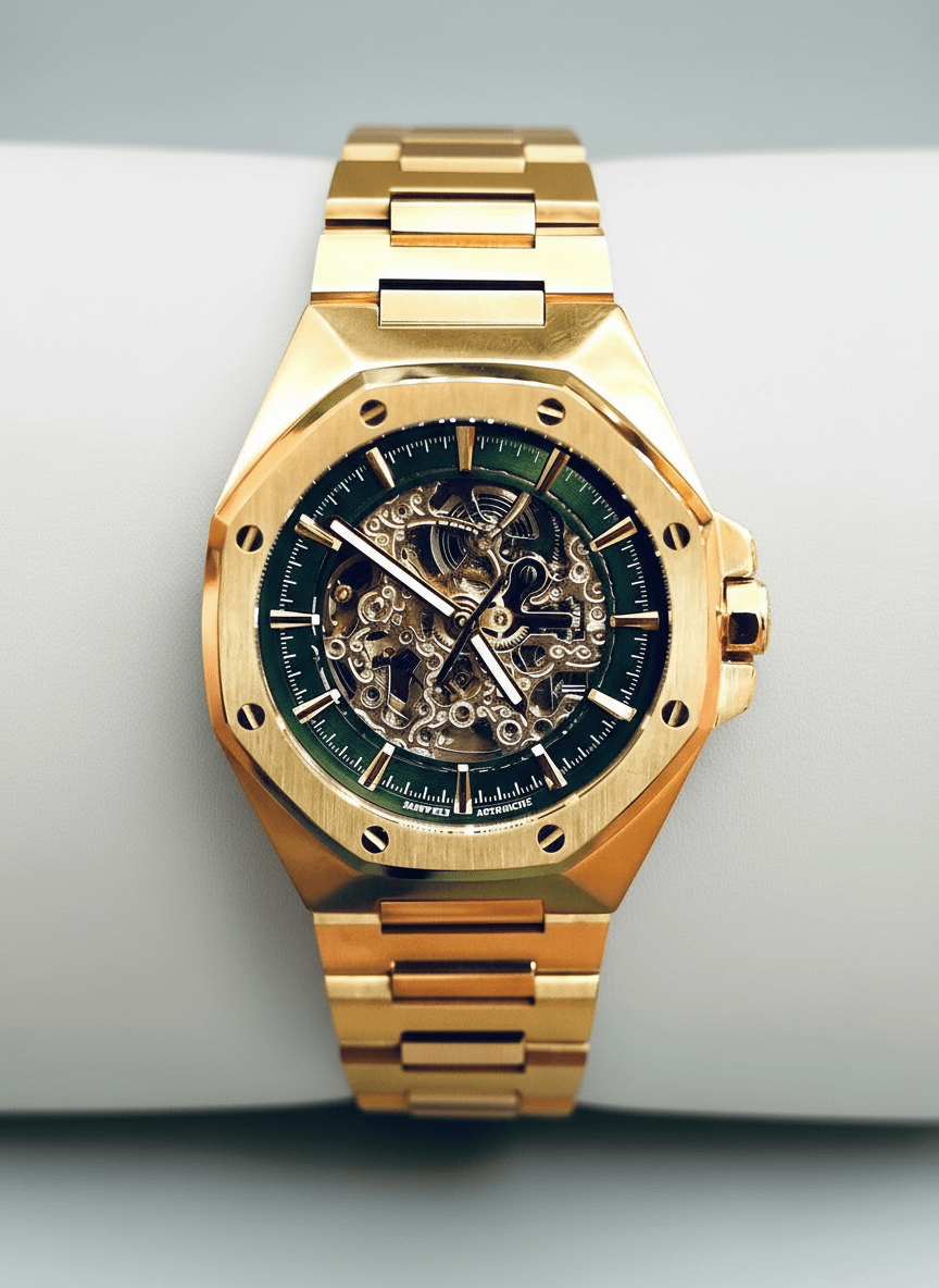 Space Mission Green 8 Watch - Premium Adventure Timepiece