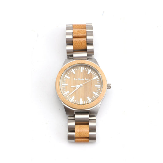 Watch Ember - Eco-Friendly Gold Oak Wooden Timepiece