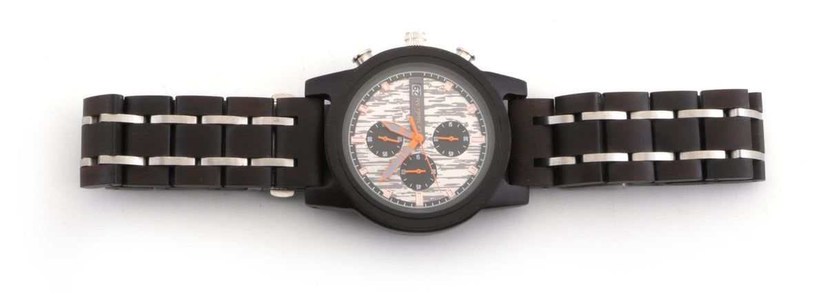 Watch Ironwood - Eco-Friendly Olivewood Minimalist Timepiece